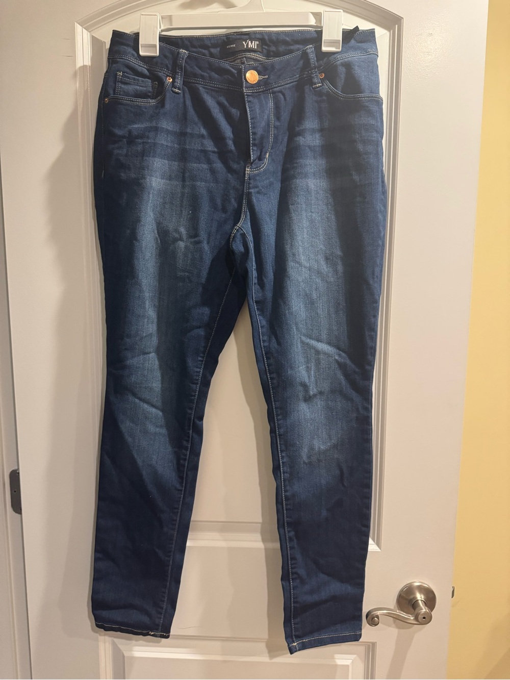 YMI Dark Blue Skinny Stretch Jeans